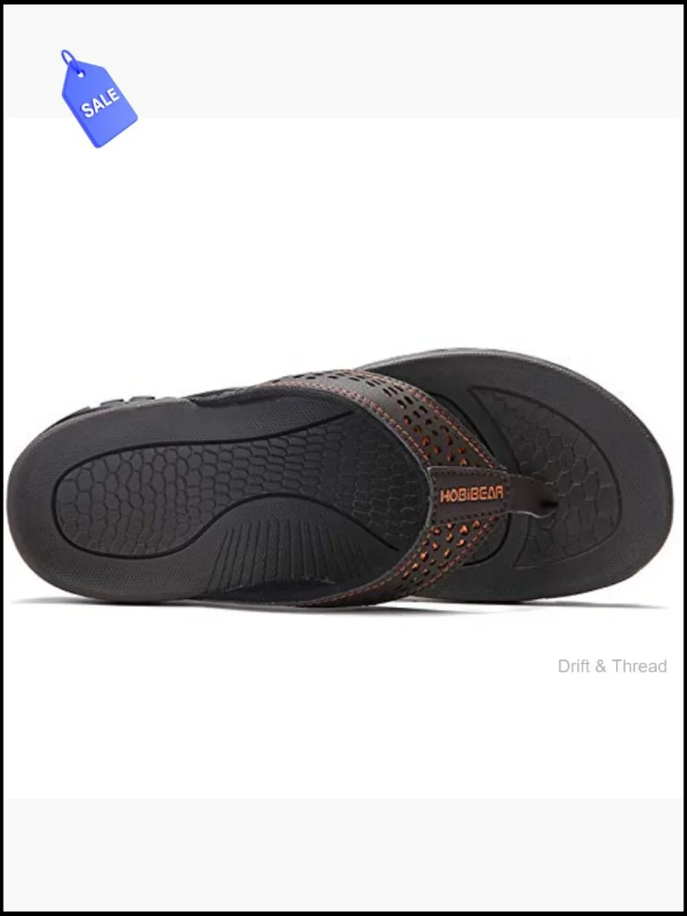 Mens Sport Flip Flops Comfort Casual Thong Sandals Outdoor Arch Support Non-slip